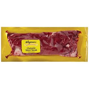 Wegmans Beef, Outside Skirt Steak