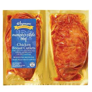 Wegmans Memphis-Style BBQ Chicken Breast Cutlets