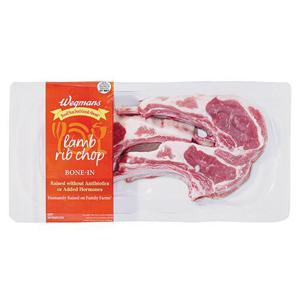 Wegmans Lamb Rib Chop