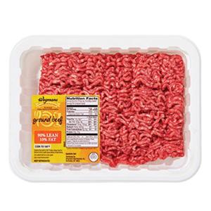 Wegmans Ground Beef 90/10