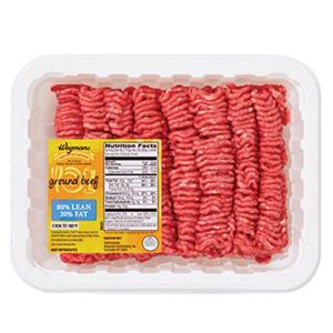 Wegmans Ground Beef 80/20