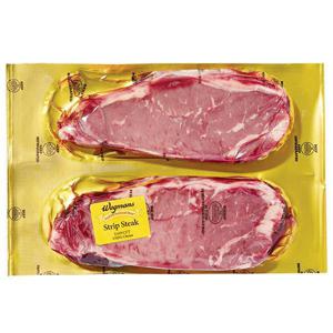 Wegmans Strip Steak, End Cut