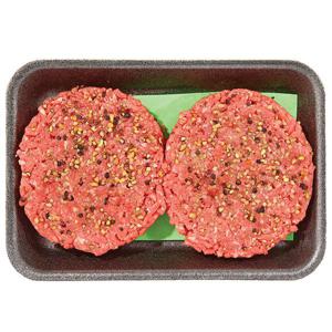 Wegmans Ready to Cook Grass Fed Beef Cracked Pepper Burgers