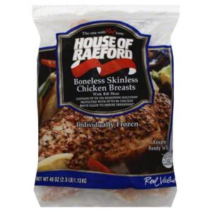 House of Raeford Chicken Breasts, Boneless Skinless