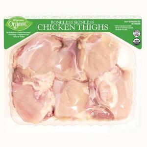 Wegmans Organic Boneless Skinless Chicken Thighs