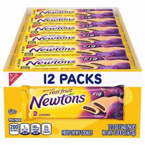 Newtons Cookies, Fruit Chewy, Fig, 12 Pack