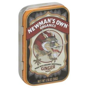 Newmans Own Organics Mints, Ginger