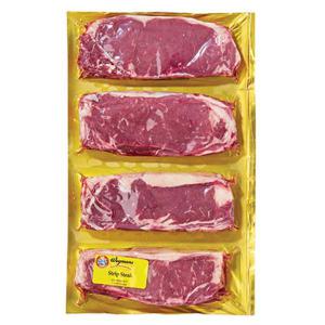 Wegmans Strip Steaks, FAMILY PACK