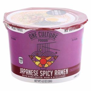 One Culture Foods Japanese Spicy Ramen, Chicken Flavor