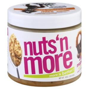 Nuts'N More Peanut Spread, Chocolate Maple Pretzel Flavor