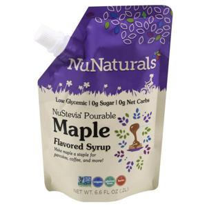 NuNaturals Nustevia Syrup, Maple, Pourable