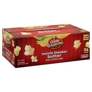 Orville Redenbachers Popping Corn, Gourmet, Movie Theater Butter