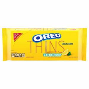 Oreo Thins Sandwich Cookies, Lemon Creme Flavor, Family Size