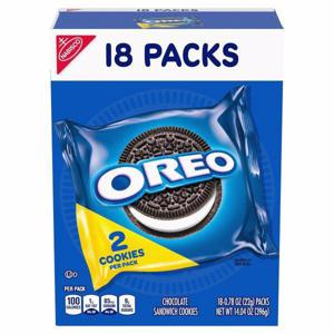 Oreo Sandwich Cookies, Chocolate, 18 Pack