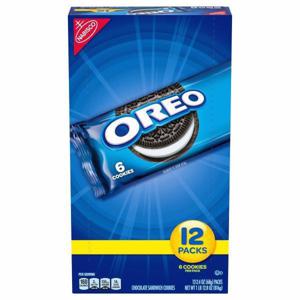 Oreo Sandwich Cookies, Chocolate, 12 Packs