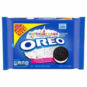 Oreo Sandwich Cookies, Birthday Cake, Family Size