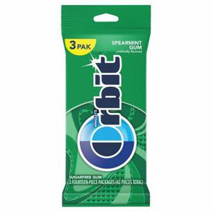 Orbit Spearmint Sugarfree Gum, Multipack