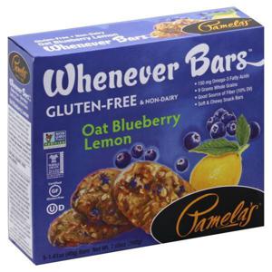 Pamela's Whenever Bars, Oat Blueberry Lemon