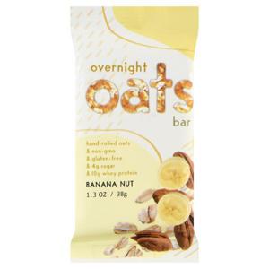 Overnight Oats Oats Bar, Banana Nut