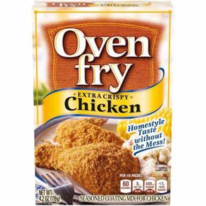 Oven Fry Extra Crispy Seasoned Coating for Chicken