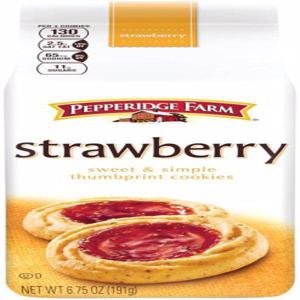 Pepperidge Farm Verona Strawberry Thumbprint Cookies