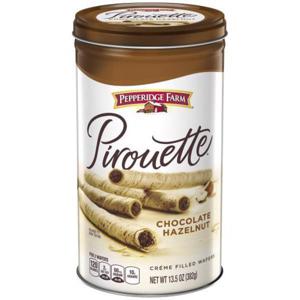 Pepperidge Farm Pirouette Creme Filled Wafers Chocolate Hazelnut Cookies