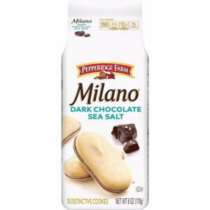 Pepperidge Farm Milano Dark Chocolate Sea Salt Cookies