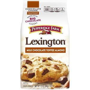 Pepperidge Farm Lexington Crispy Milk Chocolate Toffee Almond Cookies