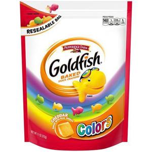 Pepperidge Farm Goldfish Colors Cheddar Crackers