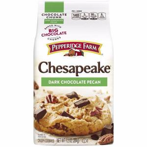 Pepperidge Farm Chesapeake Crispy Dark Chocolate Pecan Cookies