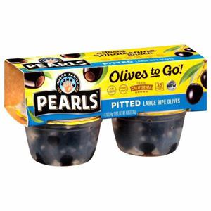 Pearls Olives, Ripe, Pitted, Large