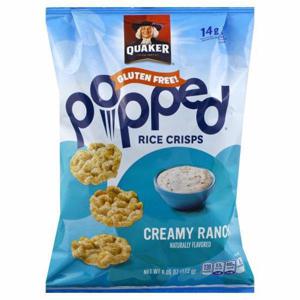 Popped Rice Crisps, Creamy Ranch