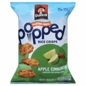 Popped Popped Rice Crisps, Apple Cinnamon