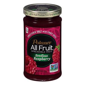 Polaner All Fruit Spreadable Fruit, Seedless Raspberry