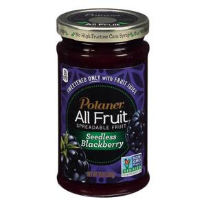 Polaner All Fruit Spreadable Fruit, Seedless Blackberry