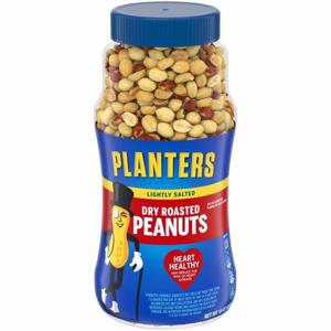 Planters Lightly Salted Dry Roasted Peanuts