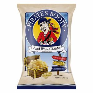 Pirate's Booty Rice & Corn Puffs, Aged White Cheddar