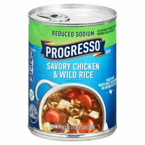 Progresso Soup, Reduced Sodium, Savory Chicken & Wild Rice