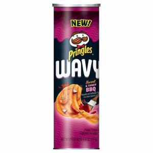 Pringles Salty Snacks Potato Crisps Chips, Sweet and Tangy BBQ