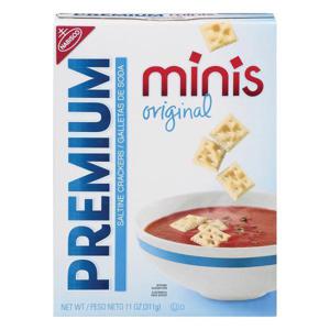 Premium Saltine Crackers, Original, Minis