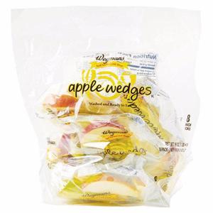 Wegmans Apple Wedges, 8 Snack Packs