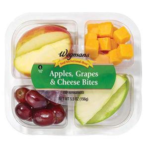 Wegmans Apples, Grapes & Cheese Bites