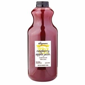 Wegmans Cold Pressed 100% Juice, Raspberry Apple