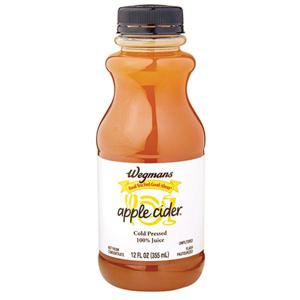 Wegmans Cold Pressed 100% Juice, Apple Cider