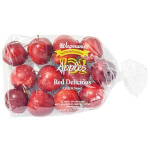 Wegmans Bagged Red Delicious Apples