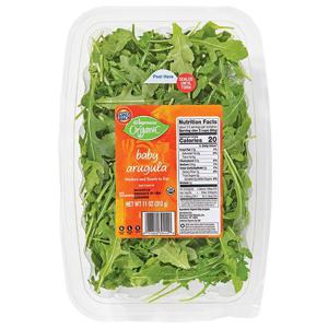 Wegmans Organic Arugula, Baby, FAMILY PACK