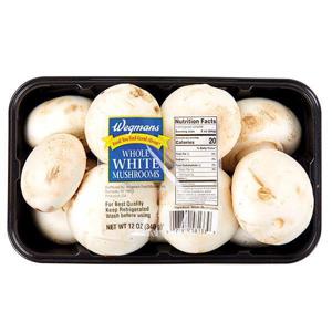 Wegmans Mushrooms, White Whole