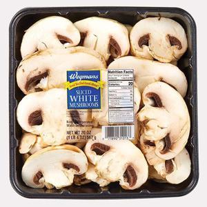 Wegmans Mushrooms, White, Sliced, FAMILY PACK