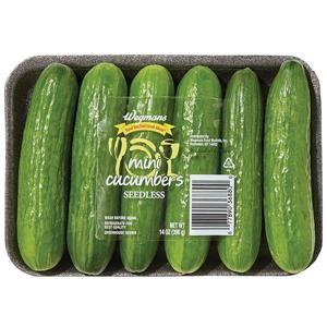 Wegmans Mini Seedless Cucumbers