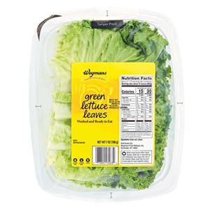 Wegmans Green Lettuce Leaves